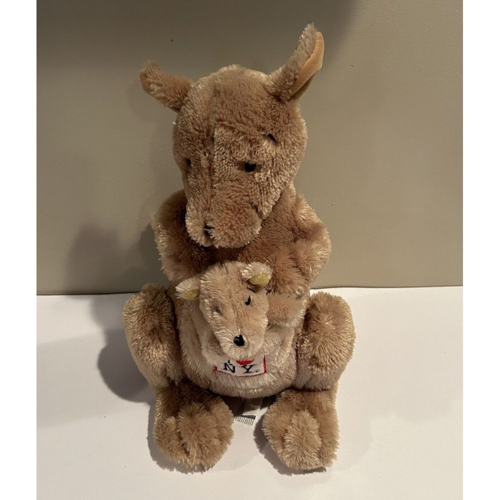 Kangaroo With Baby‎ 12" I Love New York Plush Kids Toys R Us Stuffed Animal